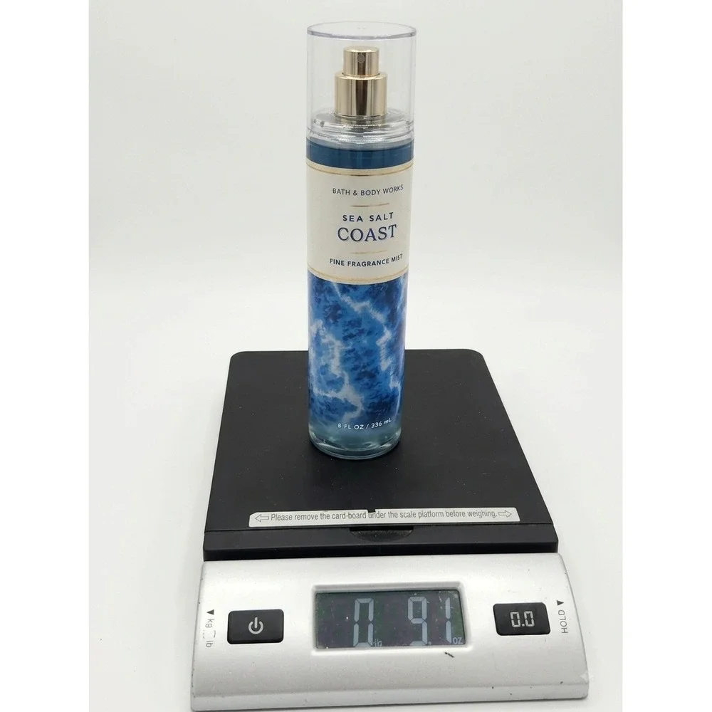 Bath & Body Works Sea Salt Coast Fine Fragrance Mist 8 fl oz Body Spray Blue